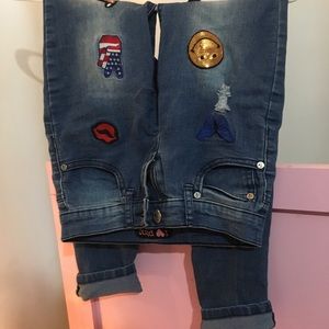 CUTE STICKER JEANS